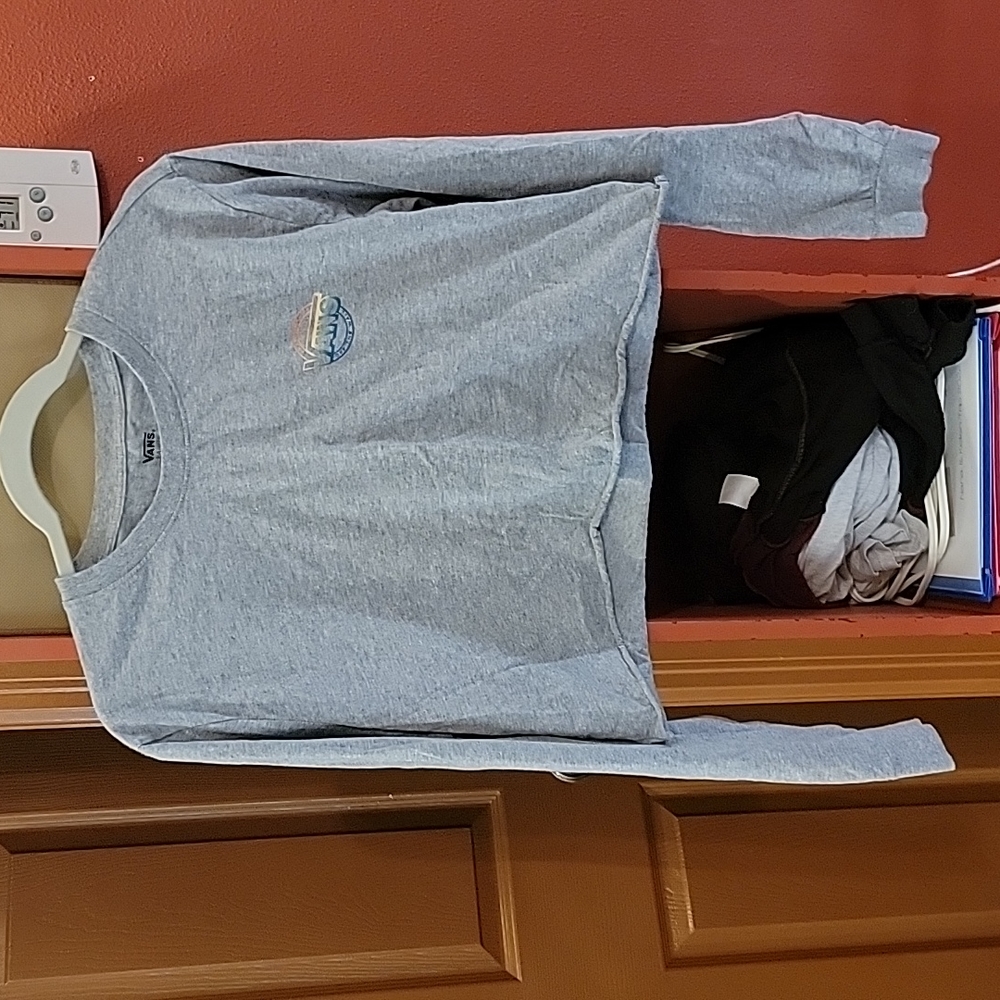Vans Off The Wall Crop Long Sleeve